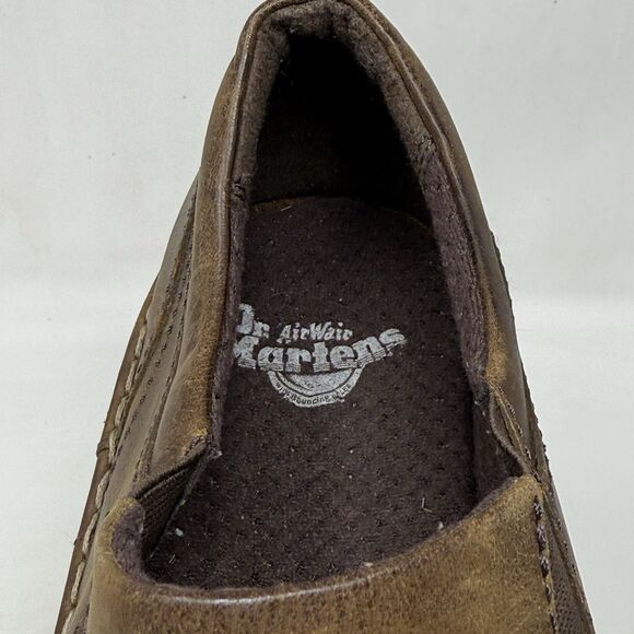 Dr Martens Tevin Loafers Mens 14 Brown Leather Slip On Casual Preppy Shoes main image 4